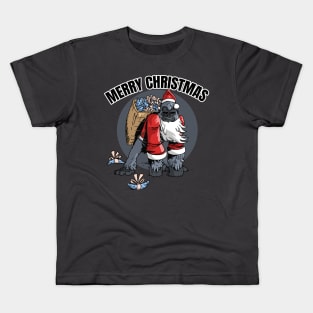 The Christmas gorilla Kids T-Shirt